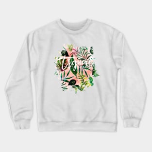 Tropical Flora Crewneck Sweatshirt